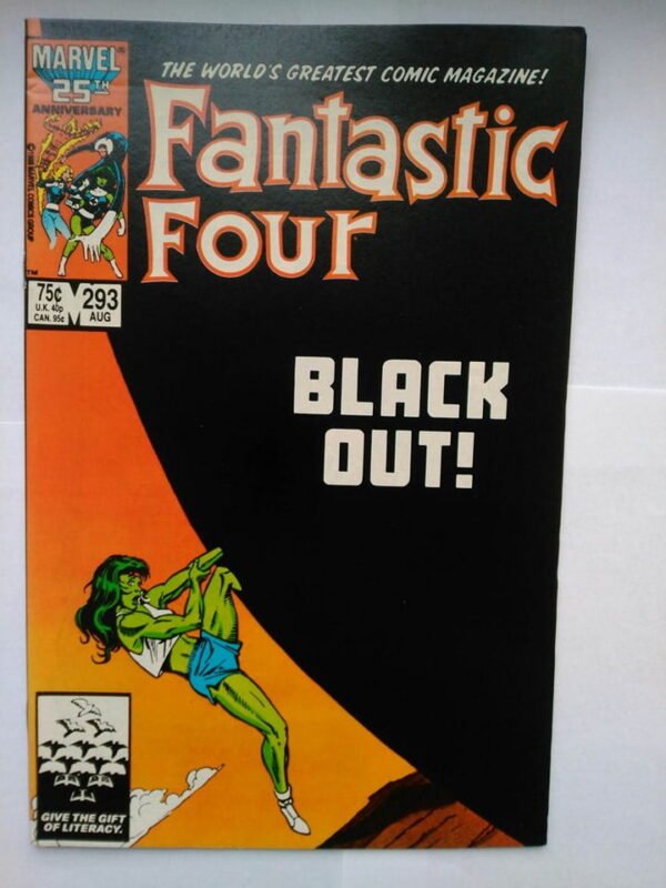 Komiks Fantastic Four 293 August 1986