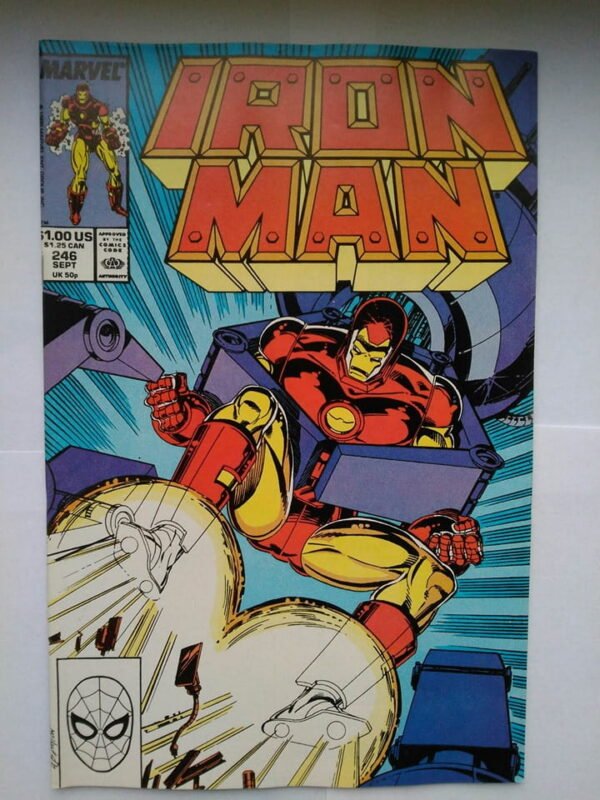 Komiks Iron Man 246 September 1989