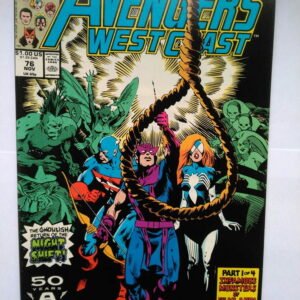 Komiks Avengers West Coast 76 November 1991