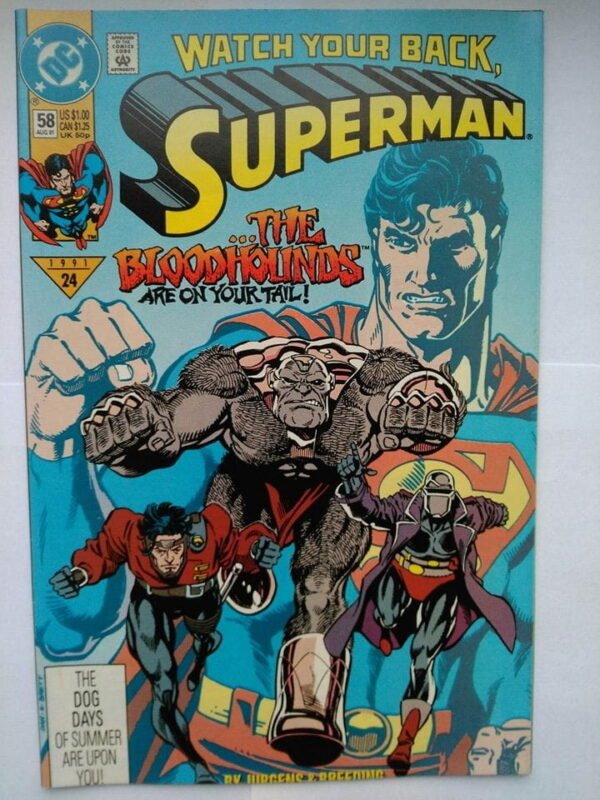 Komiks Superman 58 August 1991