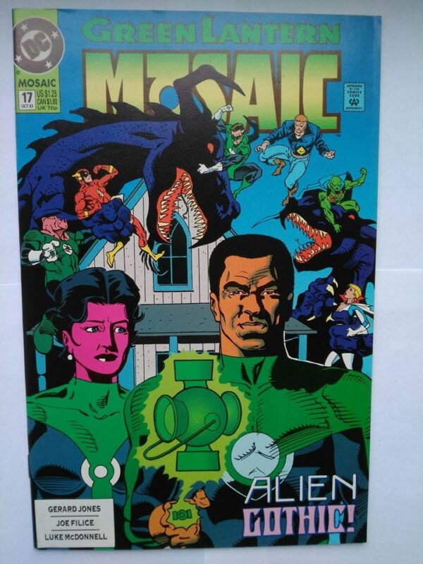Komiks Green Lantern Mosaic 17 October 1993