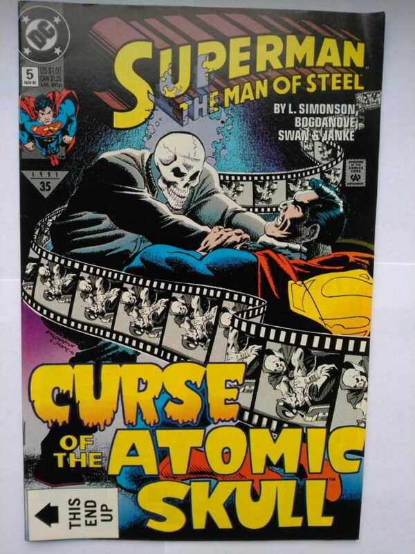 Komiks Superman The Man of Steel 5 November 1991