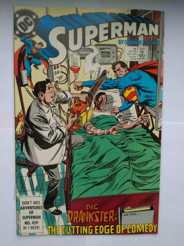 Komiks Superman 36 October 1989
