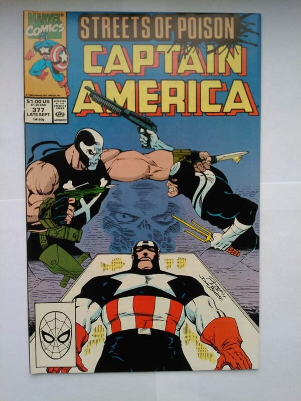 Komiks Captain America 377 September 1990