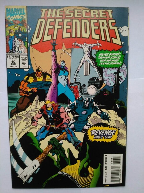 Komiks The Secret Defenders 10 December 1993