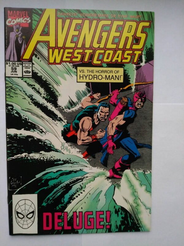 Komiks Avengers West Coast 59 June 1990