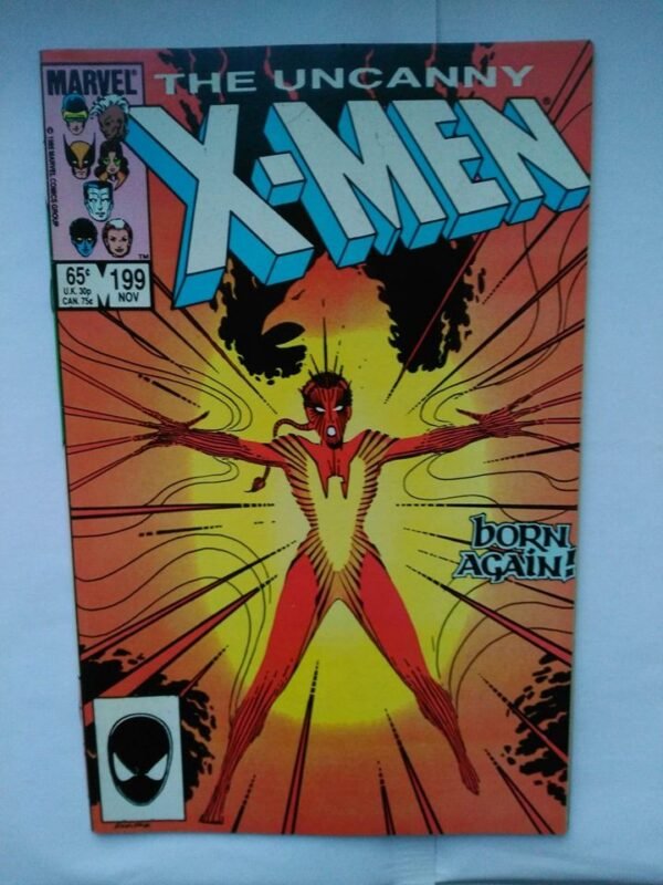 Komiks Uncanny X-men 199 Nov 1985 1st App Phoenix II