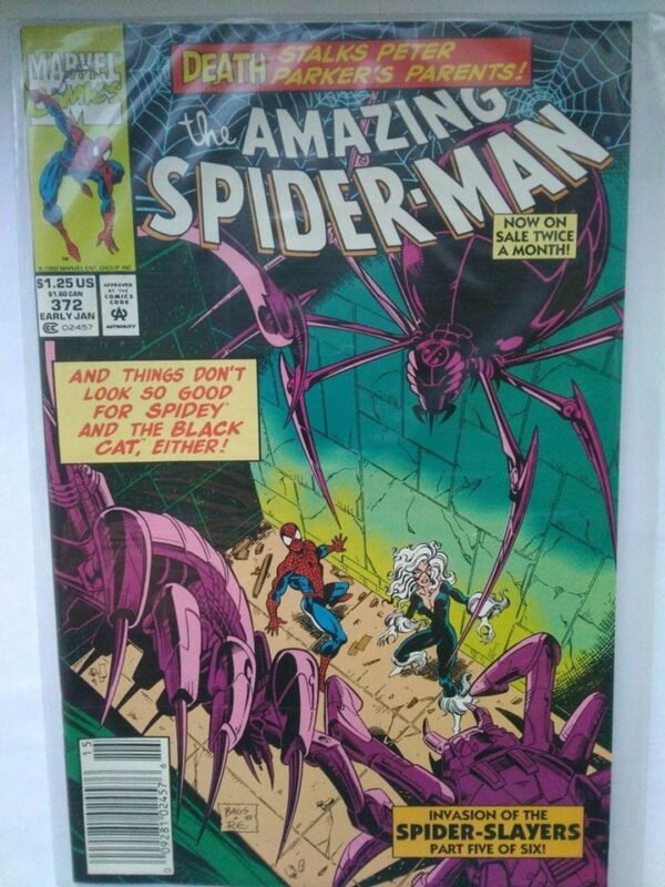 Komiks Amazing Spiderman 372 January 1993