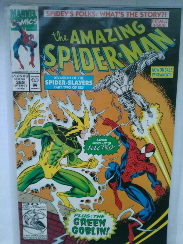 Komiks Amazing Spiderman 369 November 1992