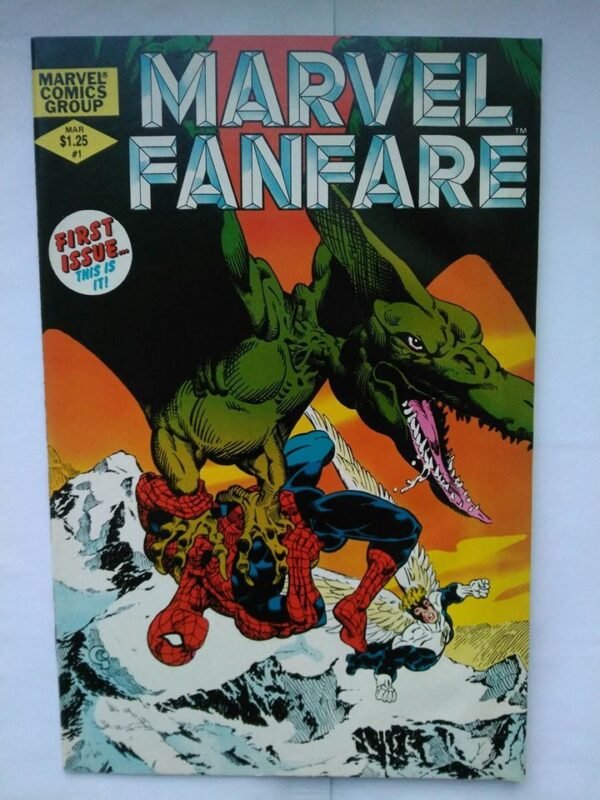 Komiks Marvel Fanfare 1 Spiderman 1982