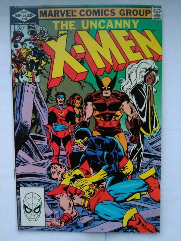 Komiks Uncanny X-men 155 March 1982 1st App Brood