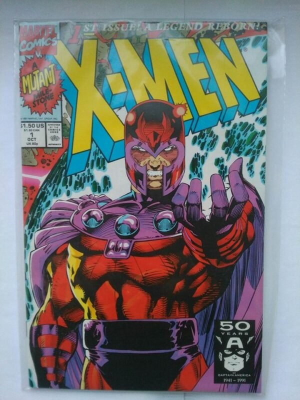 Komiks X-men 1 Legend Reborn 1991 Variant Cover