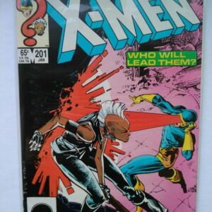 Komiks Uncanny X-men 201 January 1986 1st App Baby Cable