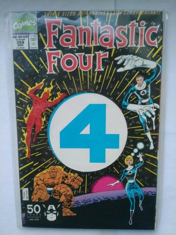 Komiks Fantastic Four 358 Nov 1991 Triple Sized 30th Anniversary