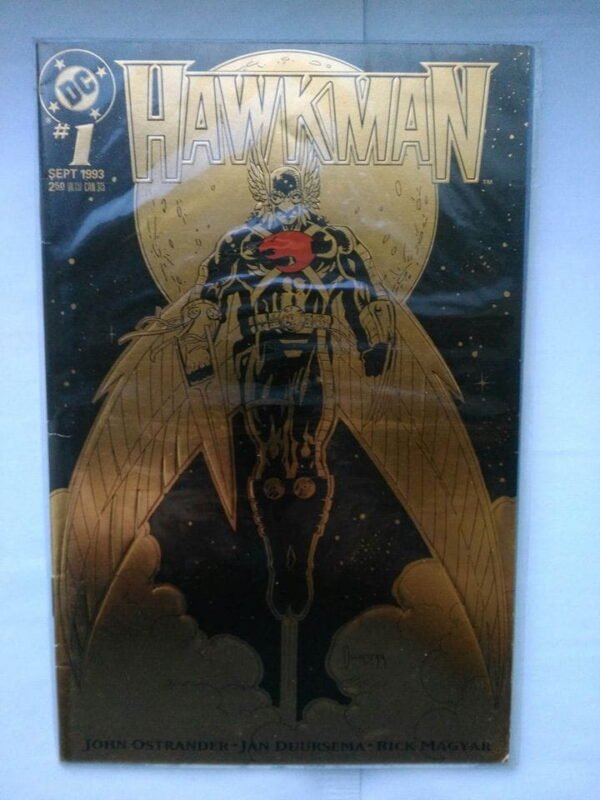 Komiks Hawkman 1 Sept 1993 Golden Cover