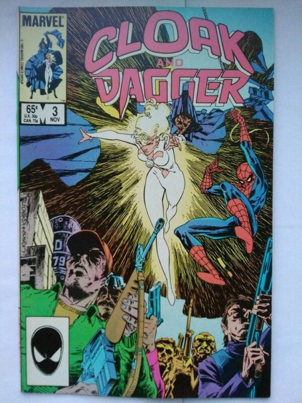 1529.jpg Komiks Cloak and Dagger 3 Nov 1985 Feat Spiderman