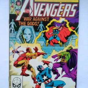 Komiks Avengers 220 June 1982 War Against Gods