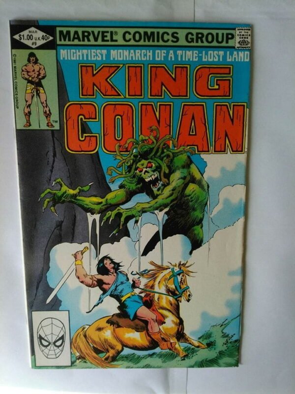 Komiks King Conan 9 March 1982