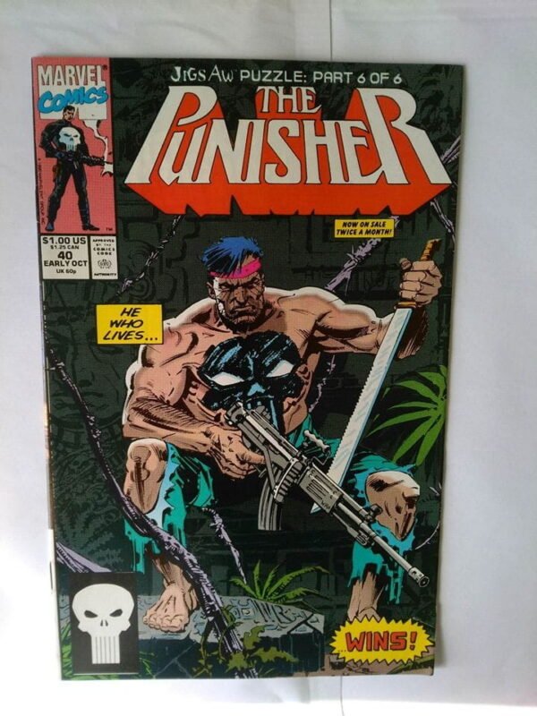 Komiks Punisher 40 Oct 1990 Jigsaw