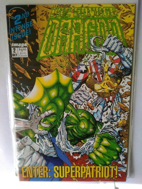 Komiks The Savage Dragon 2 1st App Superpatriot