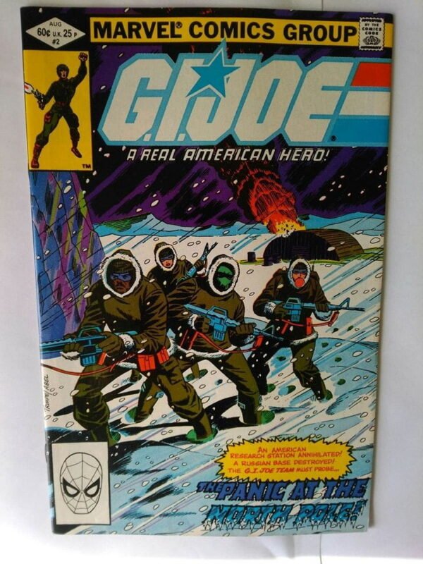 Komiks G.I. Joe 2 Aug 1982 1st appearance of Kwinn