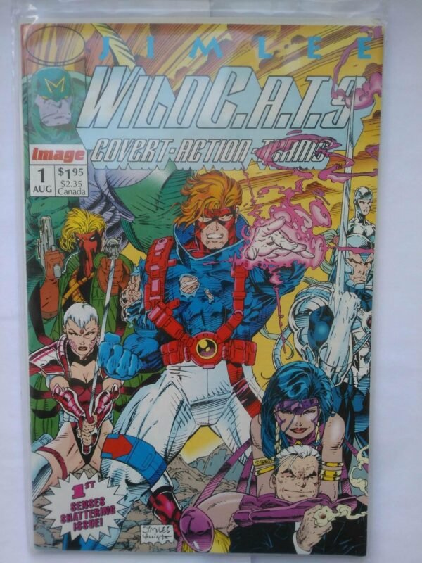 Komiks Wild Cats 1 August 1992 Jim Lee