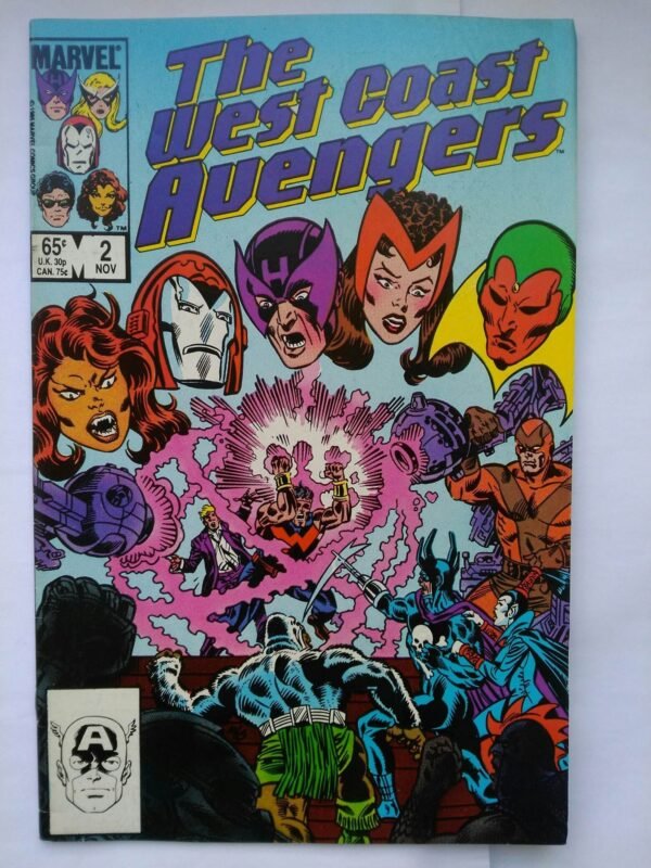 Komiks The West Coast Avengers 2 Nov 1985