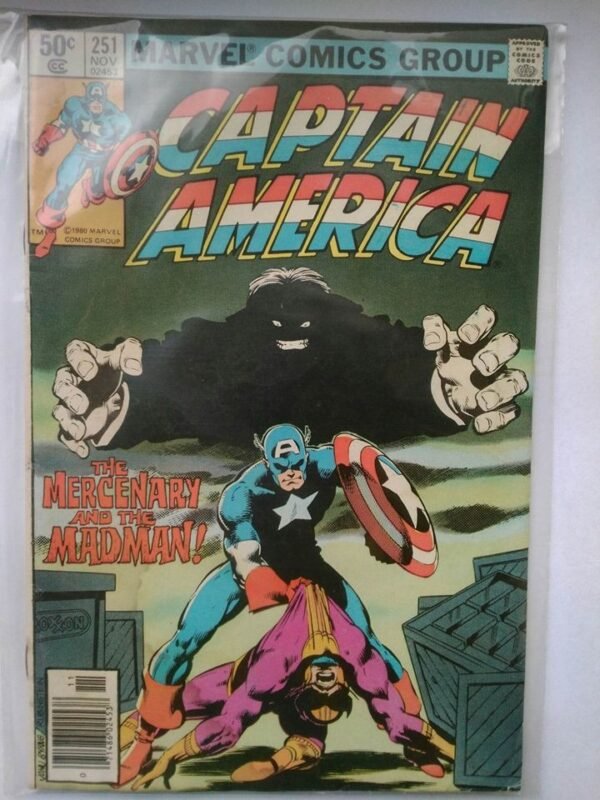 Komiks Captain America 251 Nov 1980