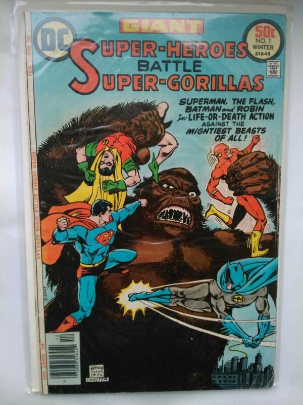 Komiks Super Heroes Battle Super Gorillas 1 1976