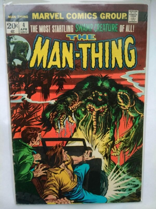 Komiks The Man-Thing 4 April 1974