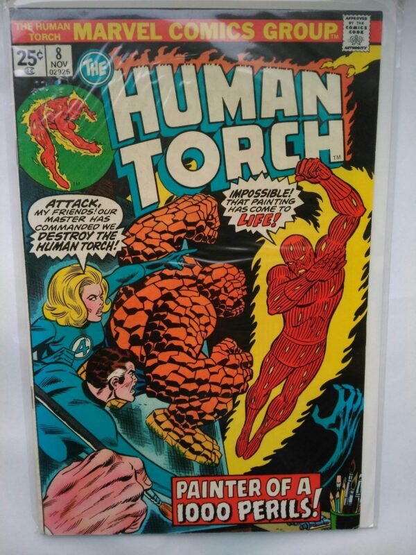 Komiks Human Torch 8 November 1974