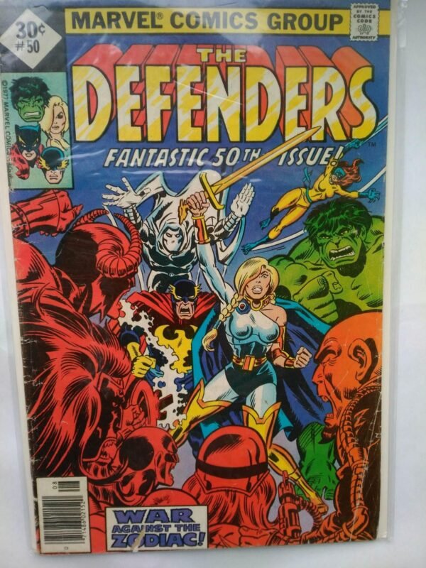 Komiks The Defenders 50 August 1977