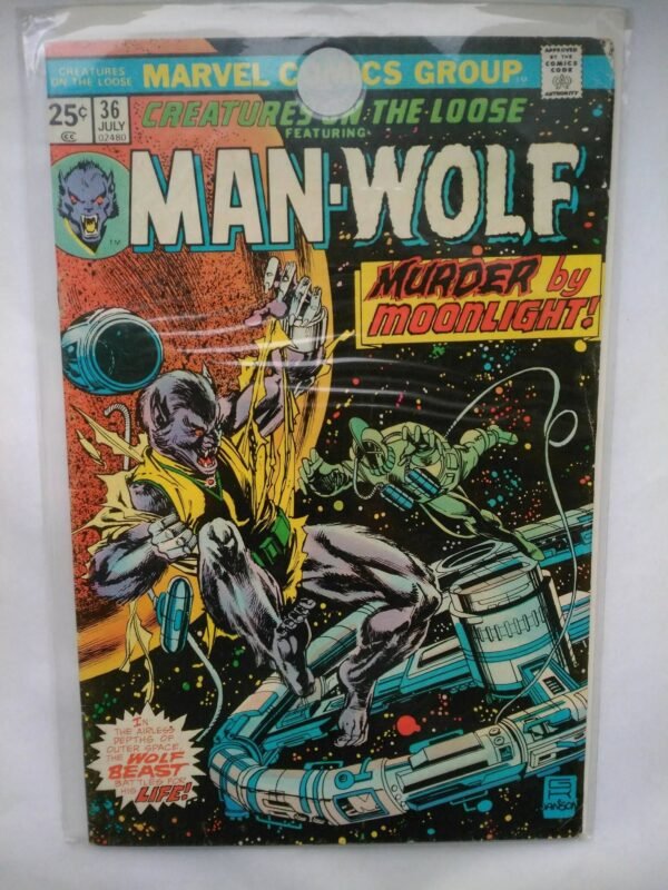 Komiks Man-Wolf 36 July 1975