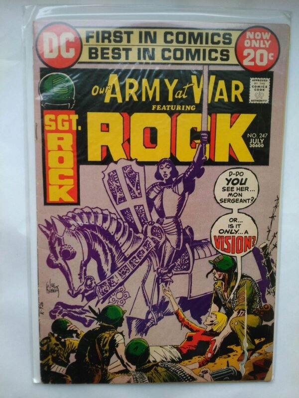 Komiks Army at War 247 July 1972