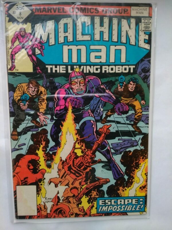 Komiks Machine Man 8 November 1978