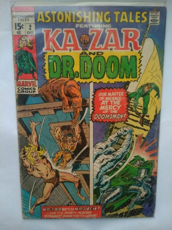 Komiks Astonishing Tales 2 October 1970