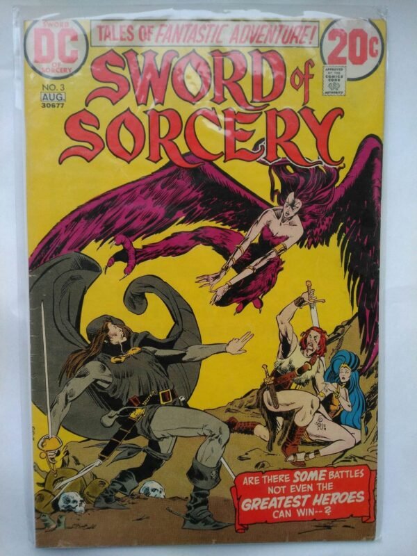 Komiks Sword of Sorcery 3 August 1973