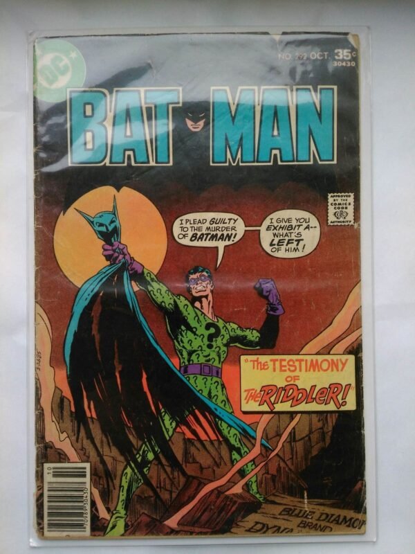 Komiks Batman 292 October 1977