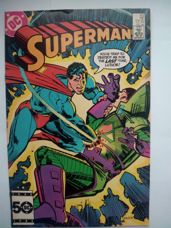 Komiks Superman 412 October 1985