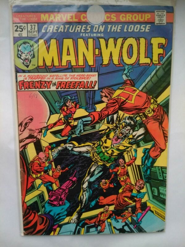 Komiks Man-Wolf 37 September 1975
