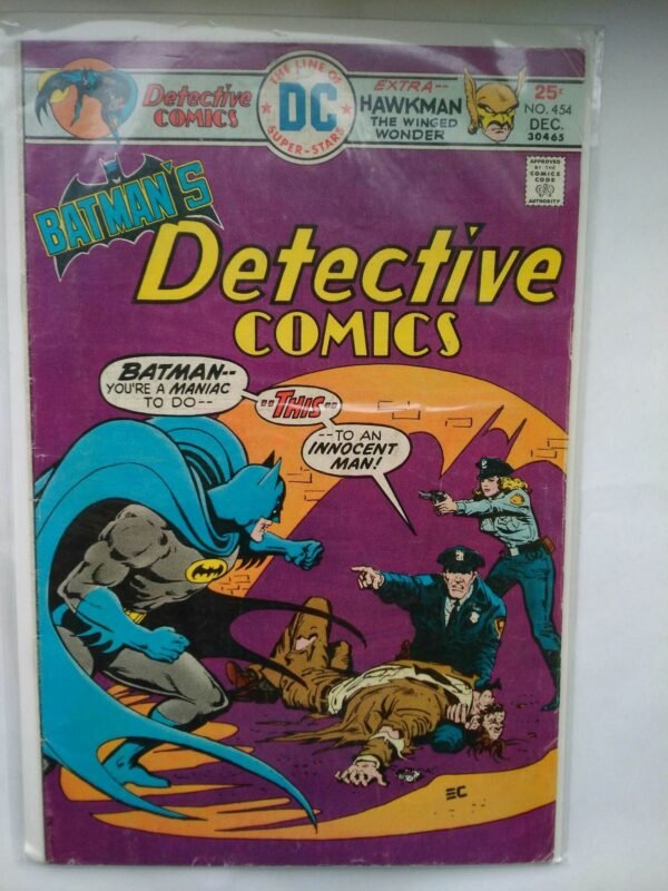 Komiks Detective Comics 454 December 1975