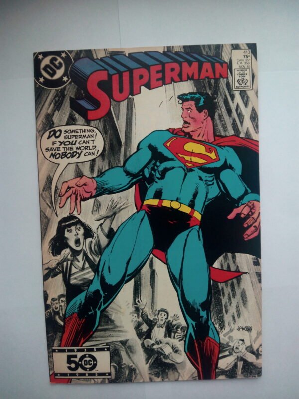 Komiks Superman 413 November 1985