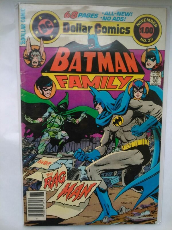Komiks Batman Family 20 1978