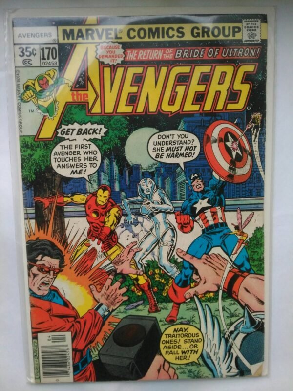 Komiks Avengers 170 April 1978