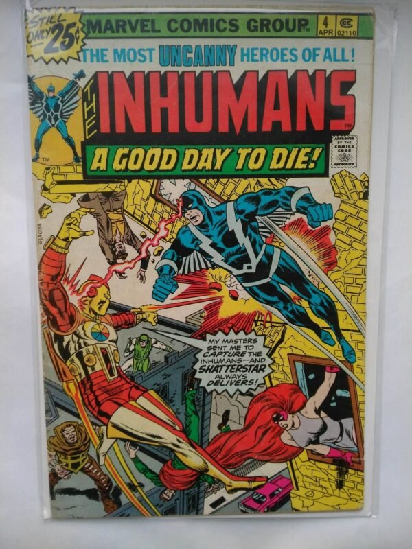 Komiks Inhumans 4 April 1976