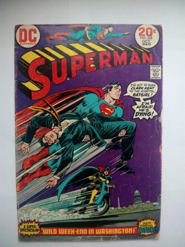 Komiks Superman 268 October 1973