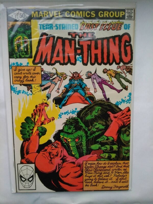 Komiks Man-Thing 11 July 1981