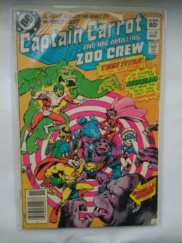Komiks Captain Carrot 20 November 1983