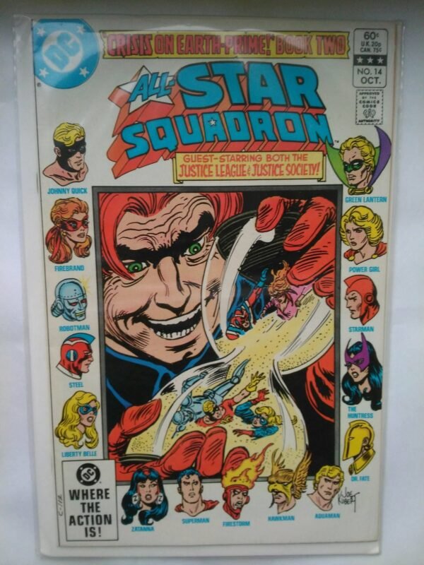 Komiks All Star Squadron 14 October 1982