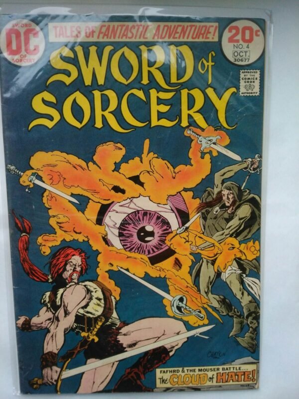 Komiks Sword of Sorcery 4 October 1973
